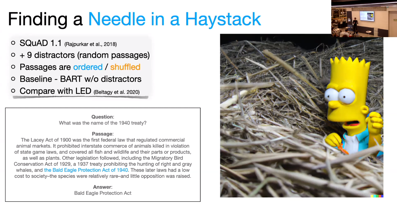 Finding a Needle in a Haystack